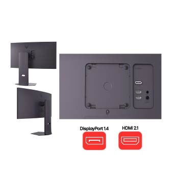 Monitor LG UltraGear Dimenciones